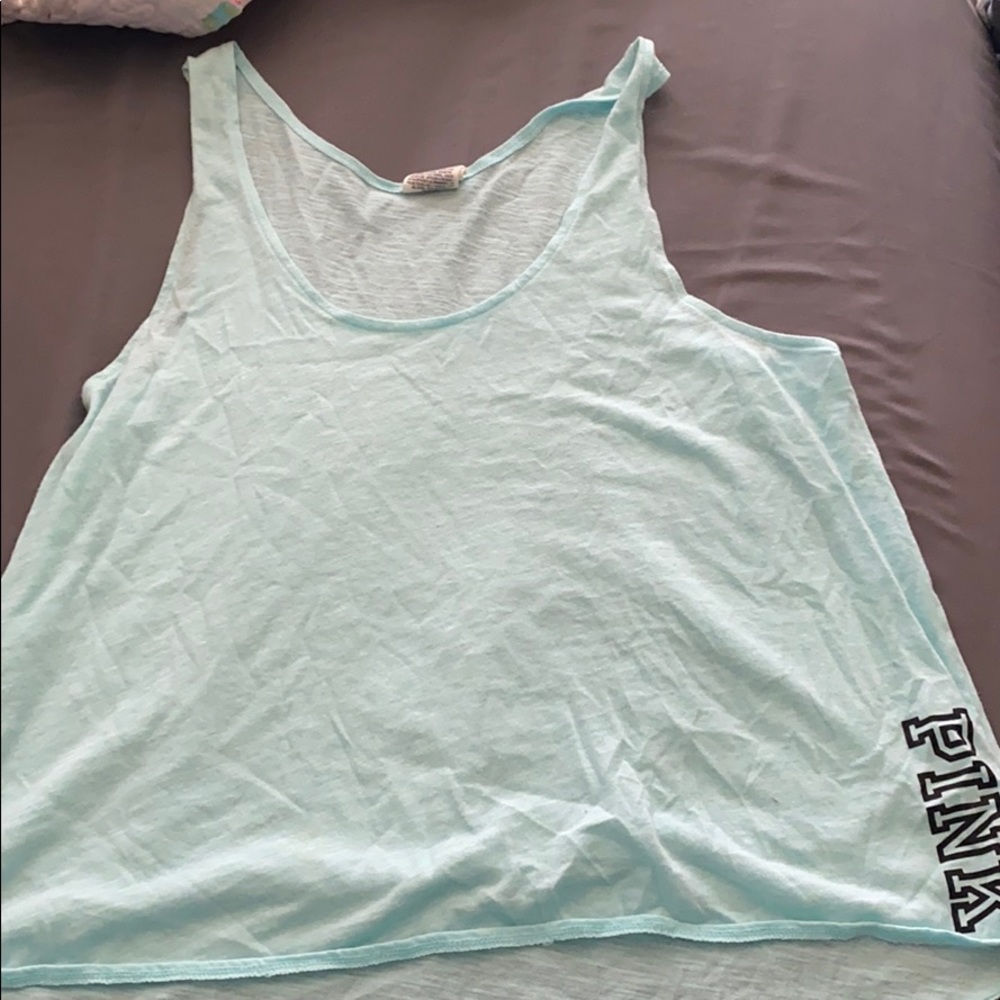 Blue PINK tank top